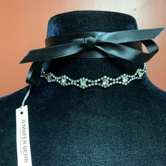 Jennifer Behr Jewelry - OOAK Jennifer Behr Brooklyn,1 Of A Kind Crystal Bridal Sash, Choker, Hair/ Belt